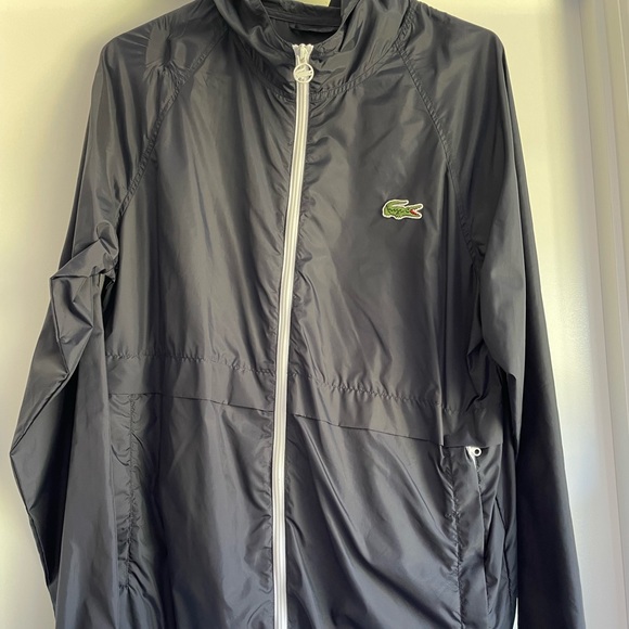 New Lacoste Lightweight Rain Jacket 